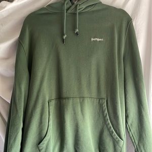Pompell: hoodie green XL